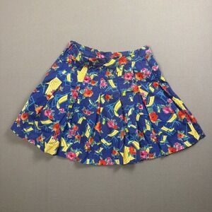 Vintage Darlyn women's sz. 8 colorful, Flora  mini skirt. Fun